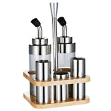 Maxbell Stainless Steel Condiment Seasoning Container Pot Condiment Spice Bottle - Aladdin Shoppers