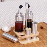 Maxbell Stainless Steel Condiment Seasoning Container Pot Condiment Spice Bottle - Aladdin Shoppers