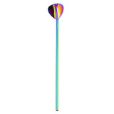 Maxbell Stainless Steel Creative Straw with Stirring Spoon Heart-shaped Multicolor - Aladdin Shoppers