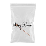 Maxbell Stainless Steel Creative Straw with Stirring Spoon Heart-shaped Rose Gold - Aladdin Shoppers
