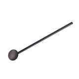 Maxbell Stainless Steel Creative Straw with Stirring Spoon Round Black - Aladdin Shoppers