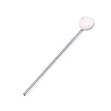 Maxbell Stainless Steel Creative Straw with Stirring Spoon Round Silver - Aladdin Shoppers