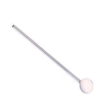 Maxbell Stainless Steel Creative Straw with Stirring Spoon Round Silver - Aladdin Shoppers