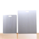 Maxbell Stainless Steel Cutting Board Chopping Board Food Chopping Mat / Block L - Aladdin Shoppers
