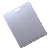 Maxbell Stainless Steel Cutting Board Chopping Board Food Chopping Mat / Block L - Aladdin Shoppers