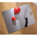 Maxbell Stainless Steel Cutting Board Chopping Board Food Chopping Mat / Block L - Aladdin Shoppers