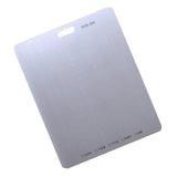 Maxbell Stainless Steel Cutting Board Chopping Board Food Chopping Mat / Block L - Aladdin Shoppers