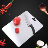 Maxbell Stainless Steel Cutting Board Chopping Board Food Chopping Mat / Block L - Aladdin Shoppers