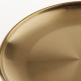 Maxbell Stainless Steel Dinner Plate Round Serving Dishes BBQ Picnic Tableware 14cm - Aladdin Shoppers