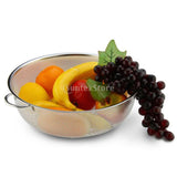 Maxbell Stainless Steel Fine Mesh Strainer Colander Rice Vegetable Sieve F 31.5cm - Aladdin Shoppers