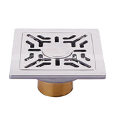 Maxbell Stainless Steel Floor Drain Square Bathroom Wet Room Shower Drain #2 - Aladdin Shoppers