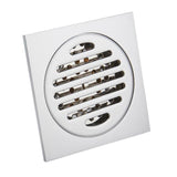 Maxbell Stainless Steel Floor Drain Square Bathroom Wet Room Shower Drain #4 - Aladdin Shoppers