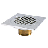 Maxbell Stainless Steel Floor Drain Square Bathroom Wet Room Shower Drain #4 - Aladdin Shoppers