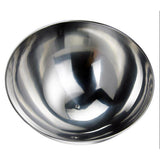 Maxbell Stainless Steel Food Cover Cloche Plate with Domed Cover Dish Silver small - Aladdin Shoppers