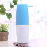 Maxbell Stainless Steel Frosted Cup Vacuum Water Bottle Coffee Tea Water Cup Blue - Aladdin Shoppers