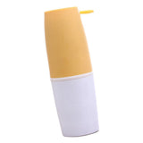 Maxbell Stainless Steel Frosted Cup Vacuum Water Bottle Coffee Tea Water Cup Yellow - Aladdin Shoppers