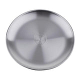 Maxbell Stainless Steel Fruit Tray Desktop Storage Tray Serving Tray Dia.20cm - Aladdin Shoppers