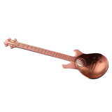 Maxbell Stainless Steel Guitar Coffee Spoon Mixing Scoop Cocktail Stirring Pink - Aladdin Shoppers