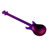 Maxbell Stainless Steel Guitar Coffee Spoon Mixing Scoop Cocktail Stirring Purple - Aladdin Shoppers