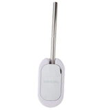 Maxbell Stainless Steel Handle Toilet Brush Cleaning Brush and Holder Set White - Aladdin Shoppers