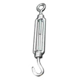 Maxbell Stainless Steel Hook Eye Turnbuckle Wire Rope Tension Turnbuckle 10mm/0.39'' - Aladdin Shoppers