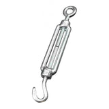 Maxbell Stainless Steel Hook Eye Turnbuckle Wire Rope Tension Turnbuckle 10mm/0.39'' - Aladdin Shoppers