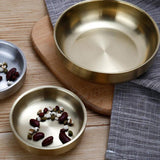 Maxbell Stainless Steel Household Round Shaped Sauce Soy Dish Bowl Silver 12cm - Aladdin Shoppers