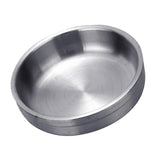Maxbell Stainless Steel Household Round Shaped Sauce Soy Dish Bowl Silver 12cm - Aladdin Shoppers