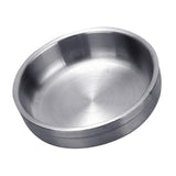 Maxbell Stainless Steel Household Round Shaped Sauce Soy Dish Bowl Silver 13cm - Aladdin Shoppers