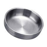Maxbell Stainless Steel Household Round Shaped Sauce Soy Dish Bowl Silver 13cm - Aladdin Shoppers