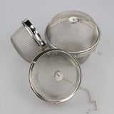 Maxbell Stainless Steel Infuser Strainer Mesh Tea Filter Spoon Lock Spice Ball 11cm - Aladdin Shoppers