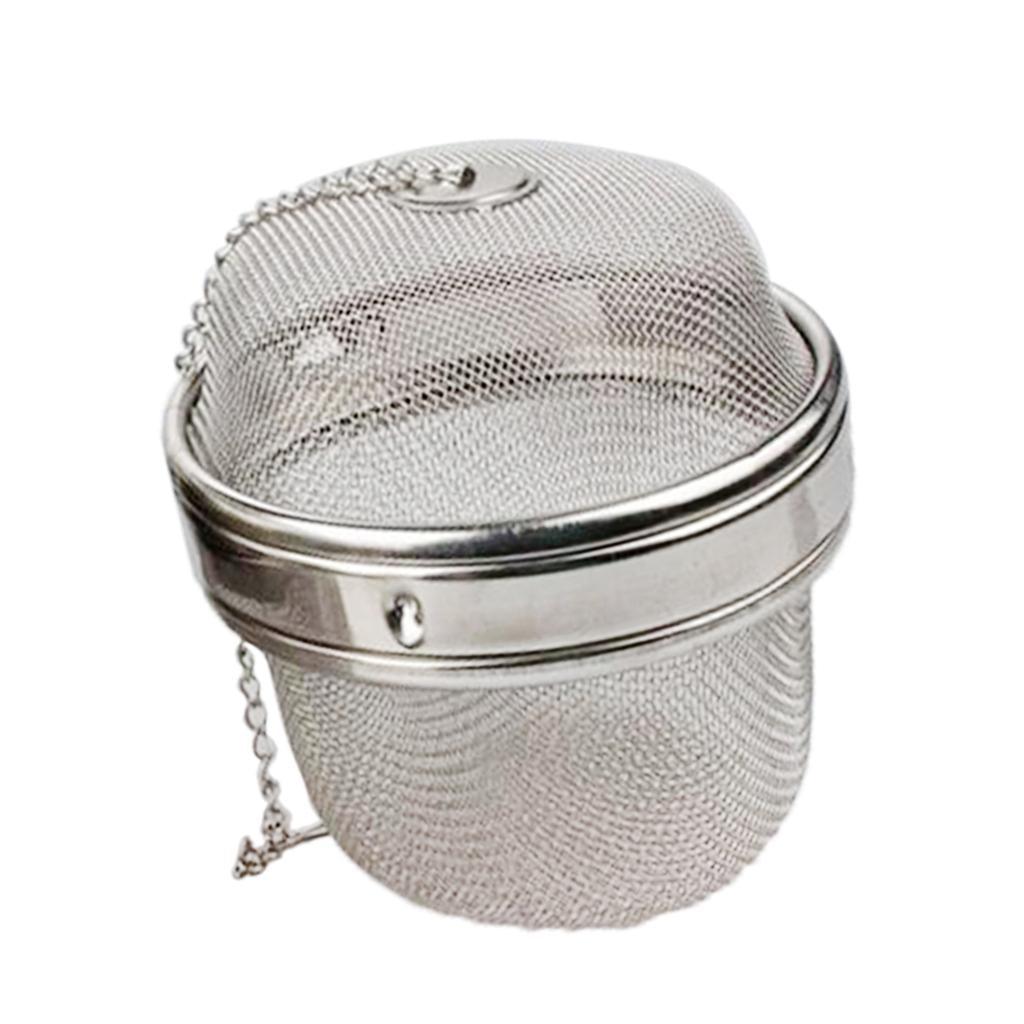 Maxbell Stainless Steel Infuser Strainer Mesh Tea Filter Spoon Lock Spice Ball 11cm - Aladdin Shoppers