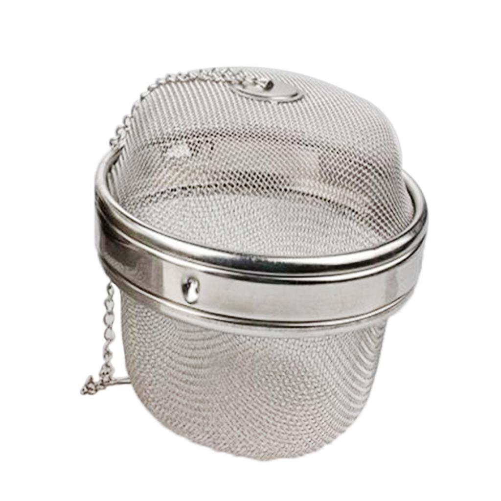 Maxbell Stainless Steel Infuser Strainer Mesh Tea Filter Spoon Lock Spice Ball 11cm - Aladdin Shoppers