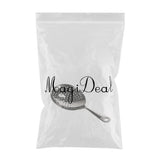 Maxbell Stainless Steel Julep Strainer Bar Cocktail Shaker Ice Strainer Black - Aladdin Shoppers