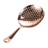 Maxbell Stainless Steel Julep Strainer Bar Cocktail Shaker Ice Strainer Rose Gold - Aladdin Shoppers