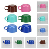 Maxbell Stainless steel Kids Vacuum Kettle plastic Accessories Cup Lid Brown - Aladdin Shoppers