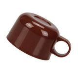 Maxbell Stainless steel Kids Vacuum Kettle plastic Accessories Cup Lid Brown - Aladdin Shoppers