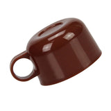 Maxbell Stainless steel Kids Vacuum Kettle plastic Accessories Cup Lid Brown - Aladdin Shoppers