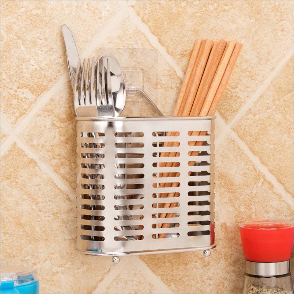 Maxbell Stainless Steel Kitchen Chopsticks Holder Cutlery Utensils Organizer Type A - Aladdin Shoppers