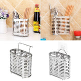 Maxbell Stainless Steel Kitchen Chopsticks Holder Cutlery Utensils Organizer Type A - Aladdin Shoppers