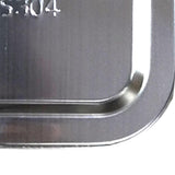 Maxbell Stainless Steel Kitchen Food Crisper Containers Fresh Storage Box Square