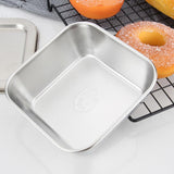 Maxbell Stainless Steel Kitchen Food Crisper Containers Fresh Storage Box Square - Aladdin Shoppers