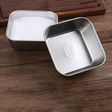 Maxbell Stainless Steel Kitchen Food Crisper Containers Fresh Storage Box Square - Aladdin Shoppers