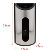 Maxbell Stainless Steel Kitchen Home Organizer Plastic Grocery Bag Holder Dispenser - Aladdin Shoppers