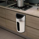 Maxbell Stainless Steel Kitchen Home Organizer Plastic Grocery Bag Holder Dispenser - Aladdin Shoppers