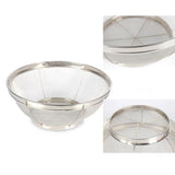 Maxbell Stainless Steel Kitchen Strainer Fine Mesh Fruit Vegetable Basket 21.5x9.5cm - Aladdin Shoppers