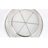 Maxbell Stainless Steel Kitchen Strainer Fine Mesh Fruit Vegetable Basket 21.5x9.5cm - Aladdin Shoppers