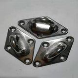 Maxbell Stainless Steel Marine Boat Hardware Heavy Duty Diamond Pad Eye Plate 8mm - Aladdin Shoppers
