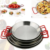 Maxbell Stainless Steel Microwave Oven Dry Pot Egg Pancake Frying Pan Pot 26cm - Aladdin Shoppers