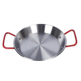 Maxbell Stainless Steel Microwave Oven Dry Pot Egg Pancake Frying Pan Pot 26cm - Aladdin Shoppers